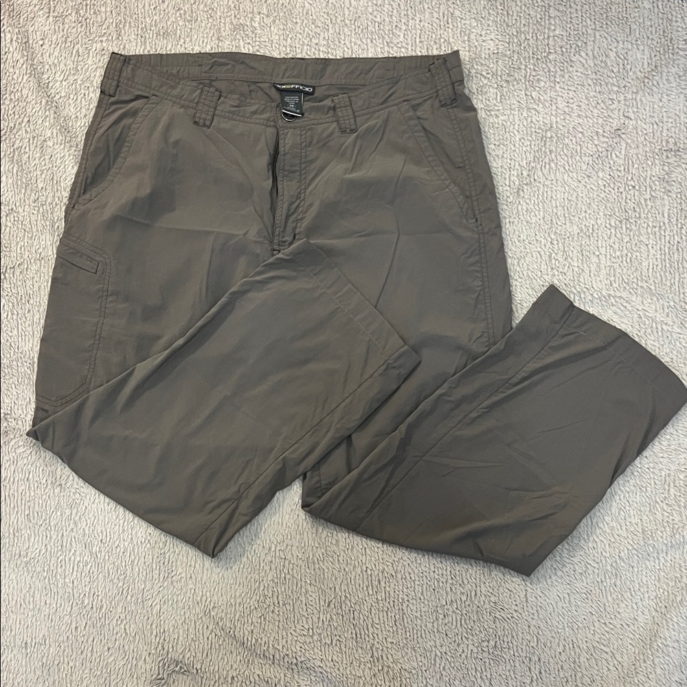 Exofficio Men's Cargo Pants in Gray